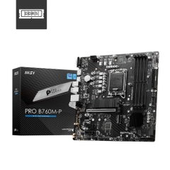 Mainboard MSI PRO B760M-P DDR5 (Intel B760/ Socket 1700/ M-ATX/ 4 khe ram)