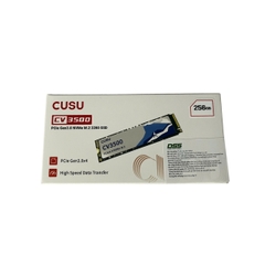 Ổ cứng SSD CUSU 256GB CV3500 PCIe 3x4 M.2 2280 NVMe ( Đọc 3000 MB/s - Ghi 1300 MB/s)