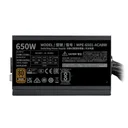 Nguồn máy tính Cooler Master MWE V3 230V 650 - 650W (80 Plus Bronze/ATX3.1)
