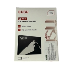 Ổ cứng SSD CUSU 1TB C300 2.5 SATAIII 3D NAND (Đọc 520 MB/s - Ghi 500 MB/s)