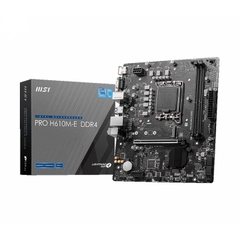 Mainboard MSI PRO H610M-E DDR4 (Intel H610/ Socket 1700/ M-ATX/ 2 khe ram/ DDR4)