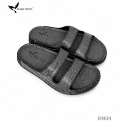 Dép nam Whale Shoes Quai 2 Nhị, Êm Chân, Dễ Mang, Đế Chống Trơn Trượt - DN04
