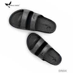 Dép nam Whale Shoes Quai 2 Nhị, Êm Chân, Dễ Mang, Đế Chống Trơn Trượt - DN04