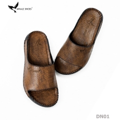 Dép nam Whale Shoes Quai Ngang Bản To, Êm Chân, Đế Chống Trơn Trượt -  DN01
