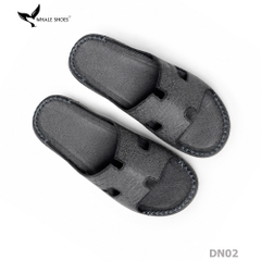 Dép nam Whale Shoes Quai Ngang Bản Khoét, Êm Chân, Đế Chống Trơn Trượt - DN02