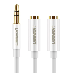 Cáp chia cổng 3.5mm đực ra hai cổng 3.5mm cái AV134