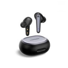 Tai nghe Bluetooth 5.0 UGREEN WS111 - Âm thanh Hifi True Wireless - Sạc nhanh 1.5 giờ, thời gian sử dụng lên đến 24 giờ - 80651-đen