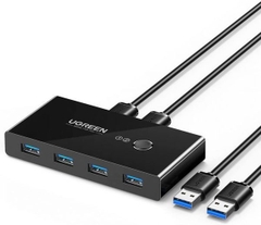 Bộ  gộp 4 thiết bị vào 2 máy tính US216