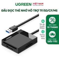 Đầu đọc thẻ nhớ Type C 4 in 1 CR125