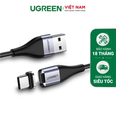 Bộ chia cổng USB 3.0/ Type C sang 4 cổng USB 3.0 UGREEN 40850 - Tốc độ truyền lên đến 5Gbps, đèn led hiển thị hoạt động - Hàng phân phối chính hãng - Bảo hành 18 tháng 1 đổi 1