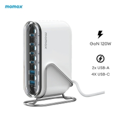1-Sạc Dòng+ 120W 6 cổng Bộ sạc máy tính để bàn UM55CNW