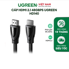 Cáp HDMI 2.1 hỗ trợ 8K@60Hz HD140