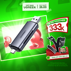 Đầu đọc thẻ Type C + USB đa năng CM185