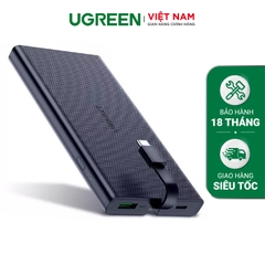 10000mAh Power Bank with Type C Cable