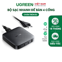 UGREEN 100W 4-Port USB Desktop Fast Charger