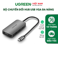Type C to VGA +USB 3.0*3 Converter