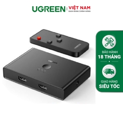 Bộ chia VGA 1 ra 2 UGREEN CM339 - Độ phân giải lên đến 1920x1440@60Hz, băng thông 250Mhz - Hàng phân phối chính hãng - Bảo hành 18 tháng 1 đổi 1