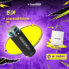 [VOUCHER 100K] Loa Bluetooth Tronsmart T7 | Công suất 30W | Chống nước IPX7 | Âm thanh siêu trầm | Bảo hành 12 tháng.