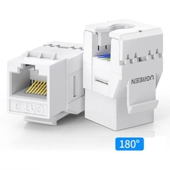 Nhân ổ cắm mạng Ugreen CAT6  NW186
