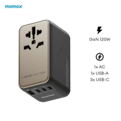 Ổ Cắm Điện Du Lịch 120W GaN 1-World Bộ Đổi Nguồn AC UA15GSD
