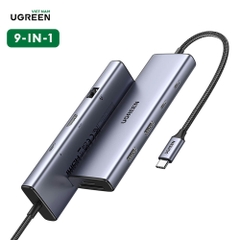 Hub chuyển đổi Type C 9 in 1 4K60Hz CM498