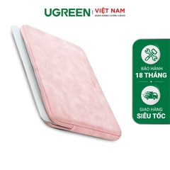 Túi đựng iPad UGREEN LP187 - Bề mặt da lót lông chống thấm, chống shock, trầy xước - Tương thích với iPad/ laptop kích thước 9.7 - 13.3 inch - Hàng phân phối chính hãng