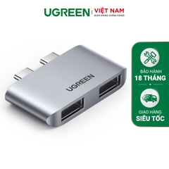 Bộ chuyển Type C sang USB 3.1 UGREEN 10913 - Hỗ trợ cho Macbook - Tốc độ truyền tải lên đến 10Gbps