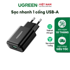 Củ sạc nhanh USB 18W CD122