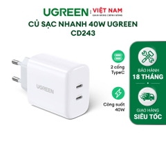 Củ sạc nhanh 40W CD243