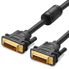 Cáp tín hiệu DVI-D (24+1) 2 đầu đực dài từ 1-30m UGREEN DV101 - 30m-đen