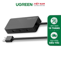 Hub USB 3 cổng 3 kèm 2 đầu mic và tai nghe cho âm thanh ngoài