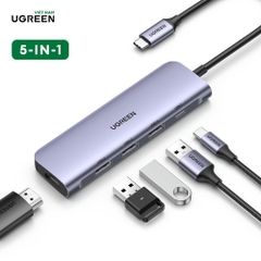 Bộ HUB chuyển đổi Type C 5 in 1 CM136