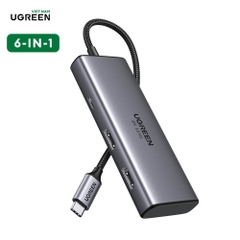 Hub chuyển đổi Type C 6 in 1 CM498