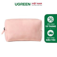 Túi đựng phụ kiện UGREEN LP285 - Chất liệu  bằng da PU cao cấp, chống thấm nước - 30206-hồng