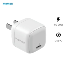 Bộ Sạc USB-C PD 3.0 20W MOMAX | Công nghệ Gan | Khả Năng Tương Thích Rộng | Bảo hành 12 tháng