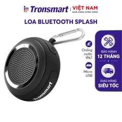 Loa Bluetooth 4.2 Tronsmart Element Splash Âm thanh Vòm 360 Công suất 7W Hàng phân phối chính hãng - Bảo hành 12 tháng