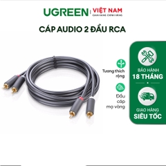 Cáp Audio 2 đầu RCA ra 2 đầu RCA AV104