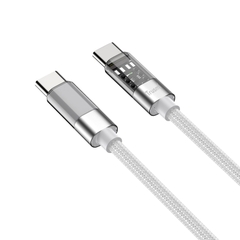 Trusmi Cáp bện LED cầu vồng 60W C to C