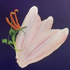 Frozen pangasius fillet