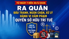 Ra quân xử lý hành vi xâm phạm quyền sở hữu trí tuệ từ ngày mai (07/5)