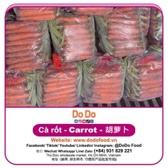 Carrot importing- 胡萝卜进口 | DODO FOOD