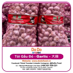 Tỏi gấu đỏ