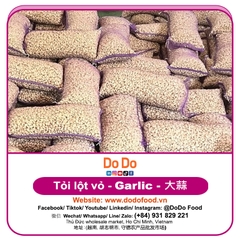 Frozen Peeled Garlic Vietnam