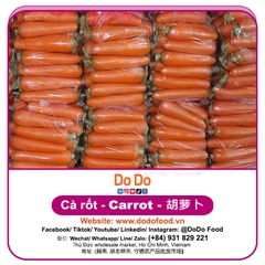 Cà rốt xếp