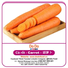 Cà rốt xếp