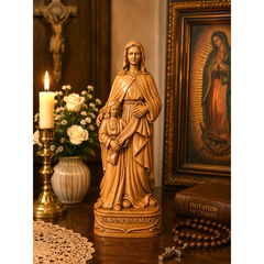 TƯỢNG THÁNH ANNA  ( ST. Anne and Mary), CAO 30CM