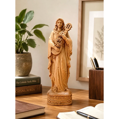 TƯỢNG THÁNH CECILIA, CAO 30CM