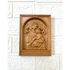 PHÙ ĐIÊU TREO TƯỜNG ĐỨC MẸ HẰNG CỨU GIÚP (Our Lady of Perpetual Help)