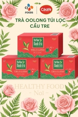 Mua nhiều Giảm giá _TRÀ O LONG TÚI LỌC CẦU TRE 1 HỘP 25 GÓI( giao màu: đỏ)