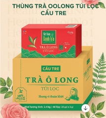Thùng trà OoLong CJ Cầu Tre- 48 hộp/ thùng